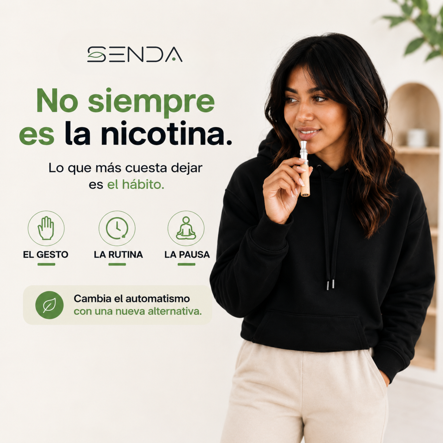 Senda™ | Inhalador para dejar de fumar